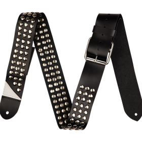 Jackson® Stud Leather Strap, Black, 2.5"