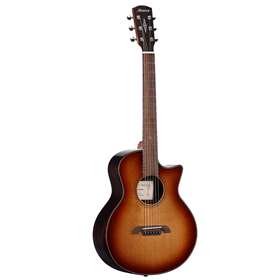 Alvarez Little Jumbo travel guitar in Shadowburst Gloss with cutaway and LR