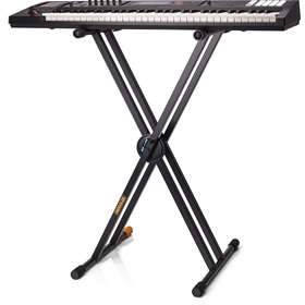 EZ-LOK DOUBLE X-KEYBOARD STAND