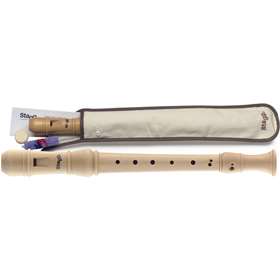 Baroque Soprano Maple Recorder With Bag