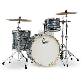 Gretsch Drums Renown 3-Piece Maple Drum Shell Pack, Silver Oyster Pearl