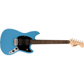 Squier Sonic™ Mustang® HH, Laurel Fingerboard, Black Pickguard, California Blue