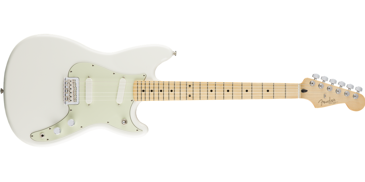 Innovations Music - Duo-Sonic, Maple Fingerboard, Arctic White