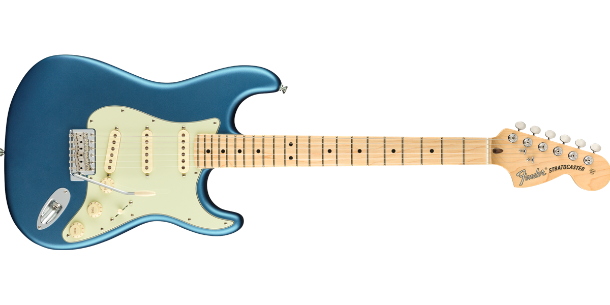 Innovations Music - Player Stratocaster®, Maple Fingerboard, Tidepool