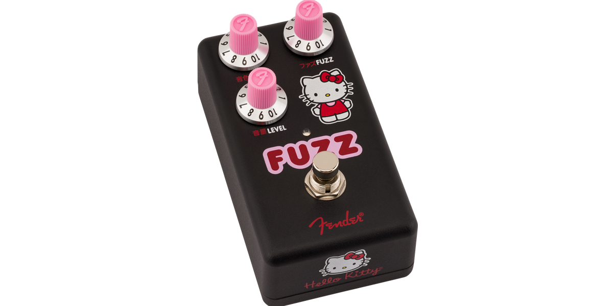 Innovations Music - Fender® x Hello Kitty® Black Fuzz Pedal