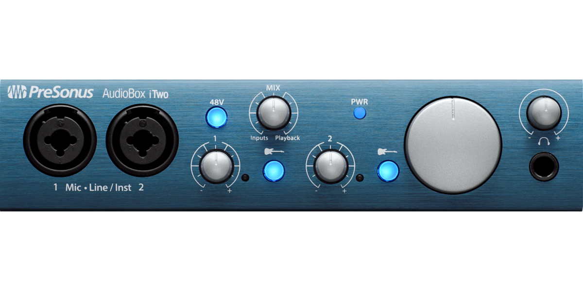 Innovations Music - PreSonus® AudioBox® iTwo, Blue