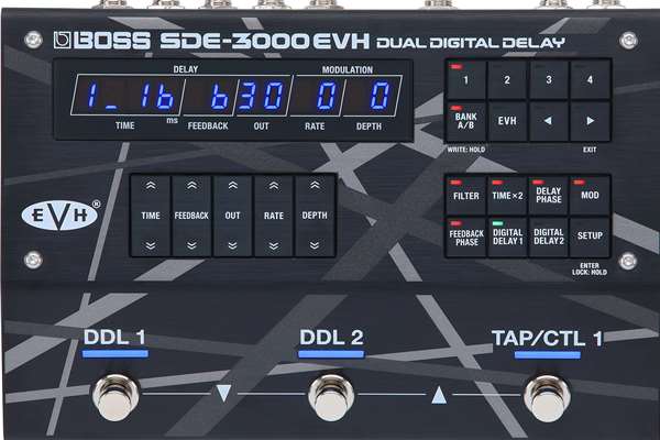 BOSS EVH Dual Digital Delay