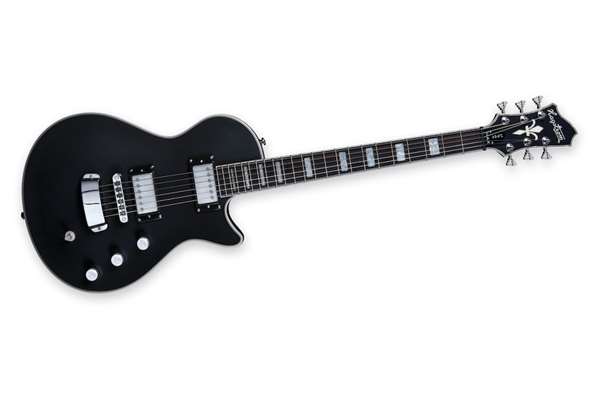 Hagstrom Ultra Max Series Electric Guitar, Satin Black