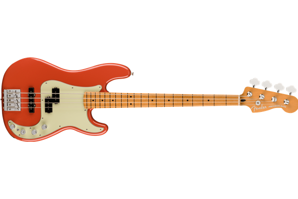 Player Plus Precision Bass®, Maple Fingerboard, Fiesta Red