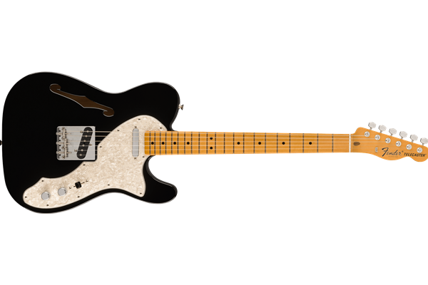 Vintera® II '60s Telecaster® Thinline, Maple Fingerboard, Black