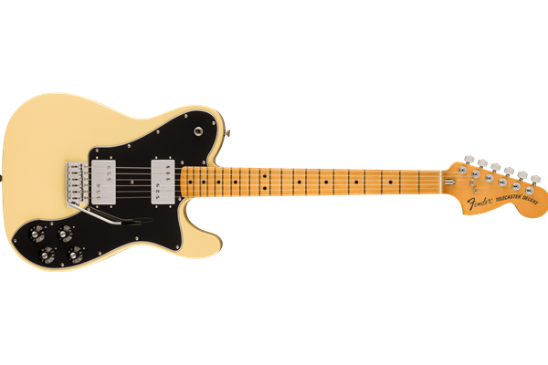 Vintera® II '70s Telecaster® Deluxe with Tremolo, Maple Fingerboard, Vintage White