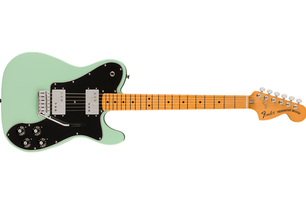Vintera® II '70s Telecaster® Deluxe with Tremolo, Maple Fingerboard, Surf Green