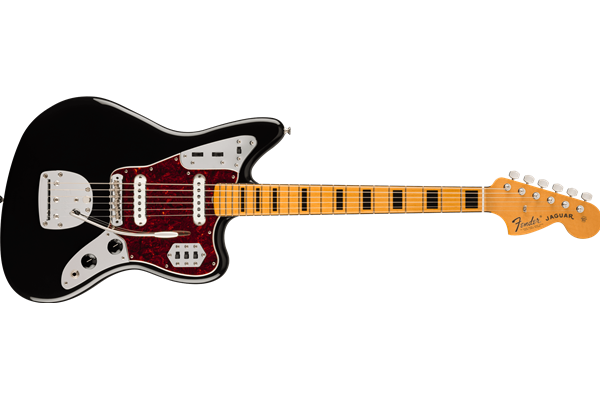 Vintera® II '70s Jaguar®, Maple Fingerboard, Black