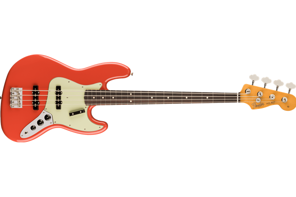 Vintera® II '60s Jazz Bass®, Rosewood Fingerboard, Fiesta Red