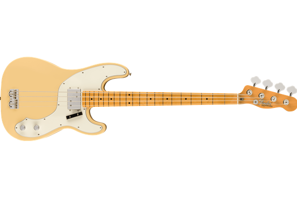 Vintera® II '70s Telecaster® Bass, Maple Fingerboard, Vintage White