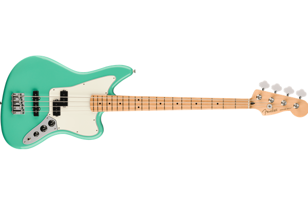 Player Jaguar® Bass, Maple Fingerboard, Sea Foam Green