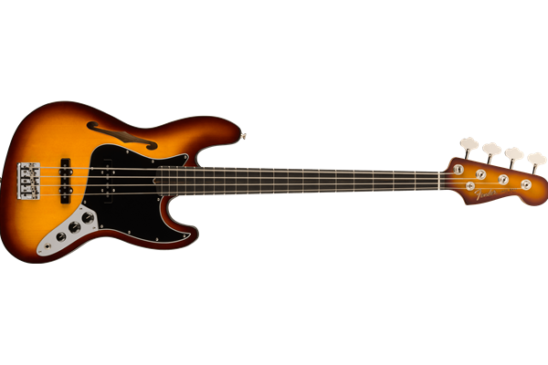 Limited Edition Suona Jazz Bass® Thinline, Ebony Fingerboard, Violin Burst