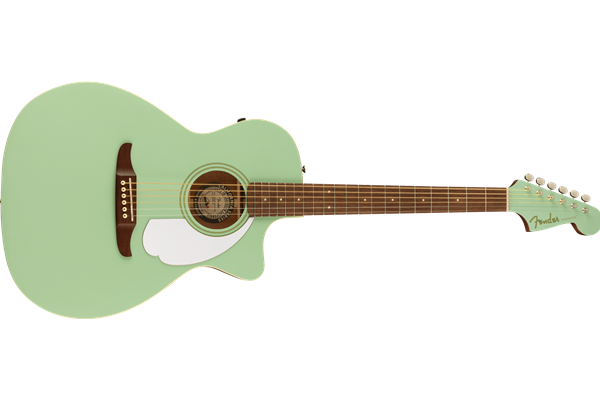 Newporter Player, Walnut Fingerboard, White Pickguard, Surf Green