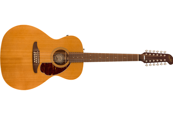 Villager™ 12-String, Walnut Fingerboard, Tortoiseshell Pickguard, Aged Natural