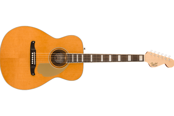 California Vintage Malibu with Case, Gold Pickguard, Aged Natural