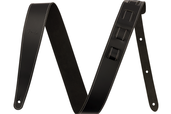 2" Essentials Leather Strap, Black