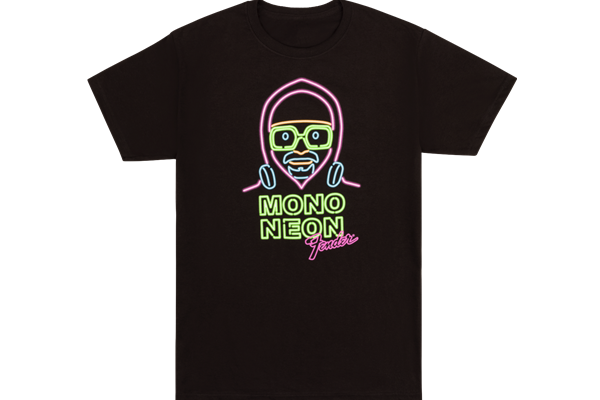 Fender® Mono Neon Glow T-Shirt, Black, L