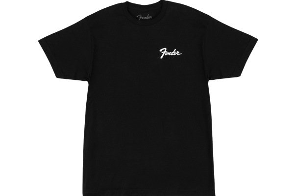 Fender® Transition Logo Tee, Black, M