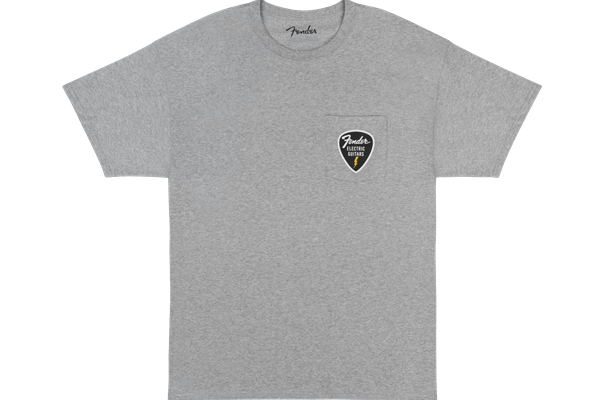 Fender® Pick Patch Pocket Tee, Athletic Gray, XL
