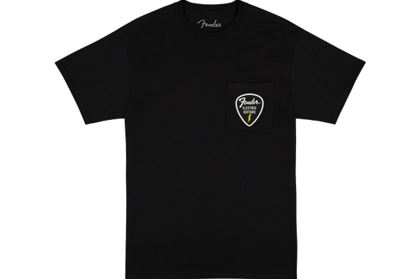Fender® Pick Patch Pocket Tee, Black, XL