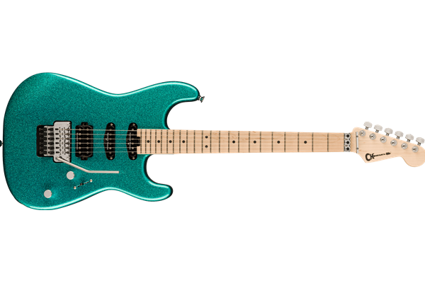 Pro-Mod San Dimas Style 1 HSS FR M, Maple Fingerboard, Aqua Flake