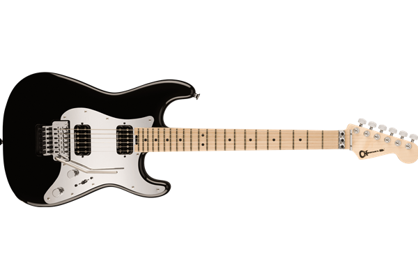 Pro-Mod So-Cal Style 1 HH FR M, Maple Fingerboard, Gloss Black