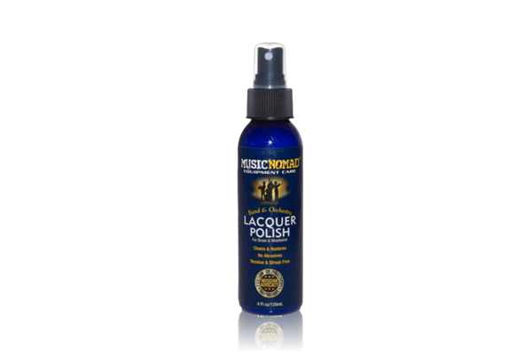 MUSICNOMAD Polish for lacquered brass/woodwind instruments, 120 mL
