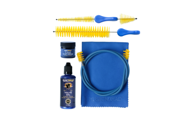 MUSICNOMAD 6-piece premium trumpet care kit