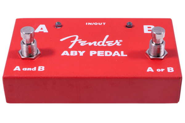 2-Switch ABY Pedal, Red