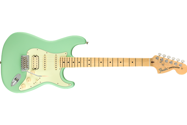 American Performer Stratocaster® HSS, Maple Fingerboard, Satin Surf Green