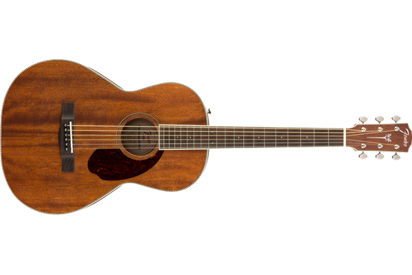 PM-2 Parlor, Ovangkol Fingerboard, All-Mahogany w/case