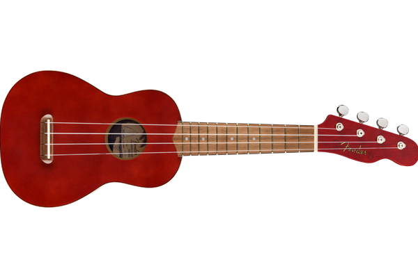 Venice Soprano Uke, Walnut Fingerboard, Cherry