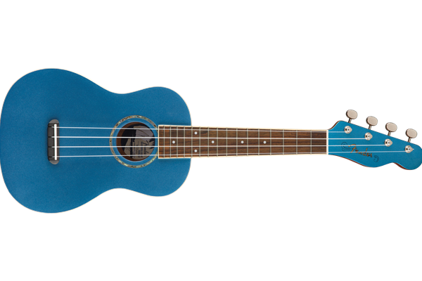 Zuma Classic Concert Uke, Lake Placid Blue