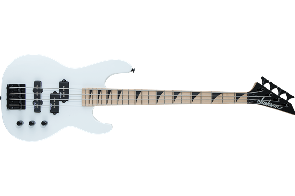 JS Series Concert™ Bass Minion JS1XM, Maple Fingerboard, Snow White