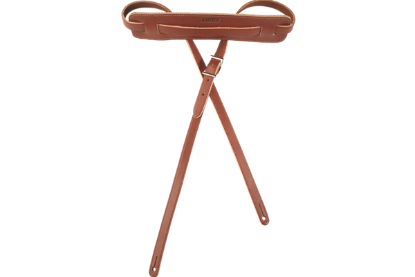 Gretsch® Vintage Leather Guitar Strap, Walnut