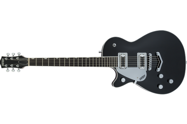 G5230LH Electromatic® Jet™ FT Single-Cut with V-Stoptail, Left-Handed, Laurel Fingerboard, Black