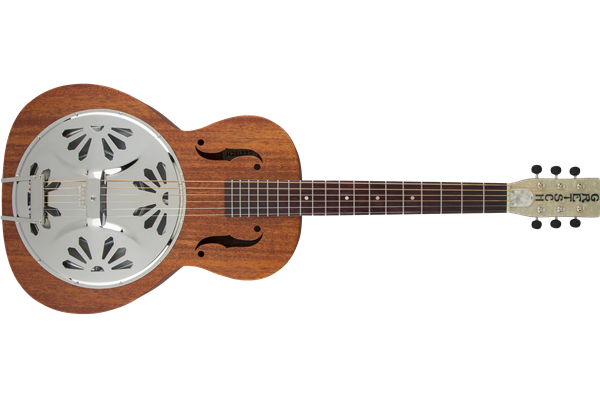 G9200 Boxcar™ Round-Neck, Mahogany Body Resonator Guitar, Natural