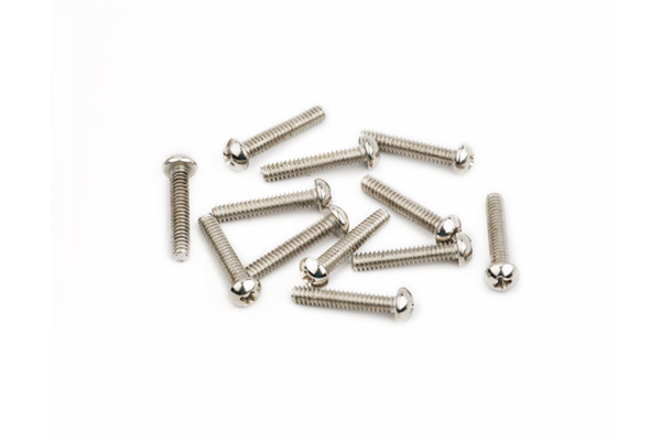 American Vintage Stratocaster® Saddle Intonation Screws, 4-40 X 5/8", Nickel (12)