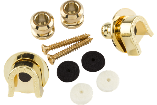 Fender® Security Strap Locks, Gold