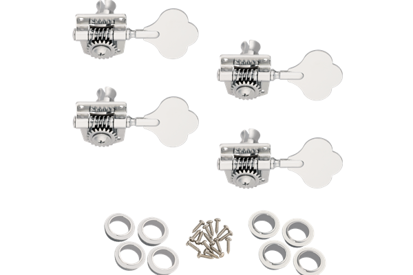 Player Series Bass Tuning Machines, Chrome, (4)