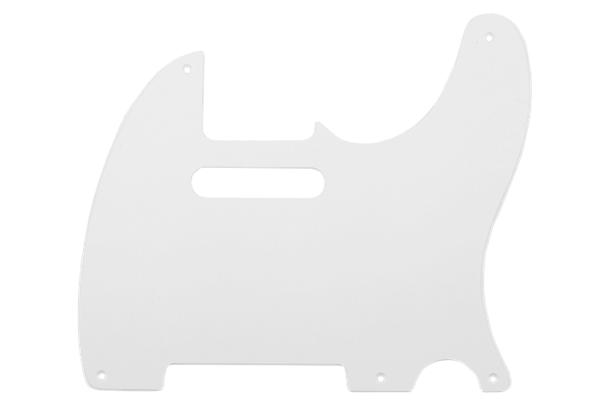 Pure Vintage Pickguard, '52/'58 Telecaster®, 5-Hole Mount, Eggshell 1-Ply