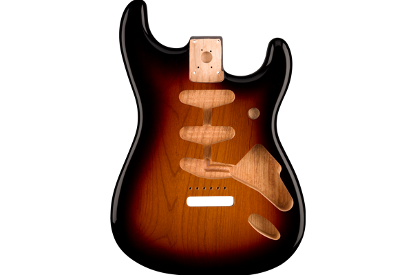 Classic Series 60's Stratocaster® SSS Alder Body Vintage Bridge Mount, 3-Color Sunburst