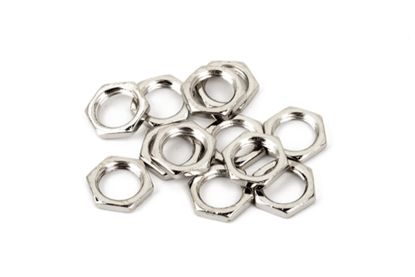 Potentiometer Nuts (12) (Nickel)