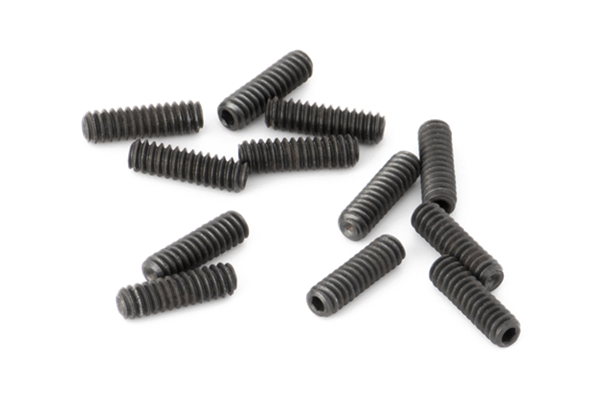 American Deluxe/American Series Tele® Saddle Height Adjustment Screws, Short, 4-40 X 3/8" Hex, Black