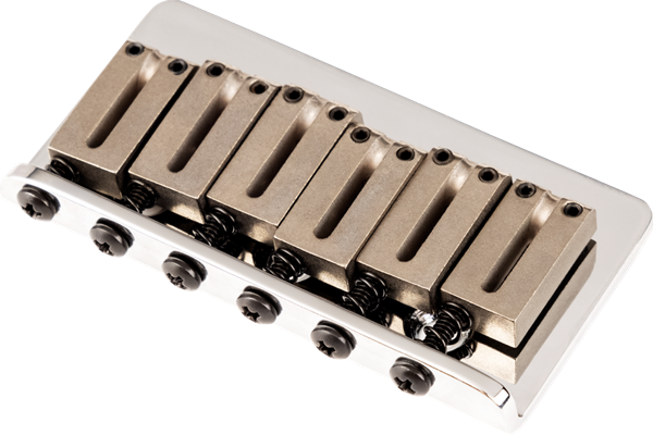 Bridge Assembly, American Hardtail Strat® '86-'07, Chrome